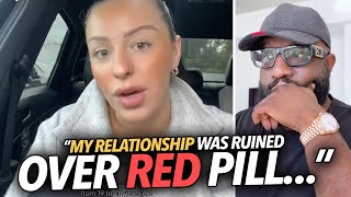 "Red Pill Content Ruined My Relationship," Woman Turns Bitter After Her Boyfriend Doesn't Marry Her