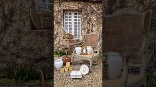 Hello my fellow brocante lovers! Some behind the scenes this morning.  #antiques