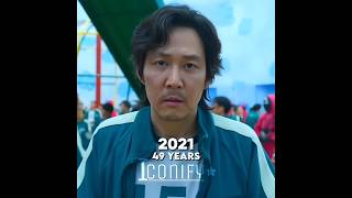 Lee Jung Jae evolution from 1994 to 2025 V2 | Gi Hun evolution V2 |#evolution #squidgames2 #gihun