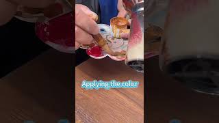 Fixing a Cabinet Door After a Bad Cut – Wood Grain Repair in London