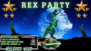 Rex Party- Maestro Yoda/Dino Storm