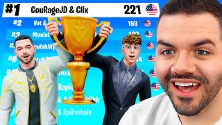 🔴 LIVE - WINNING THE COURAGE ICON CUP W/ CLIX!