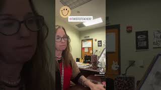 Parody-Responding to parents who want lesson plans a year in advance.