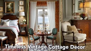 Timeless Charm: Top Vintage Cottage Decor Ideas" #cottage #vintagedecor
