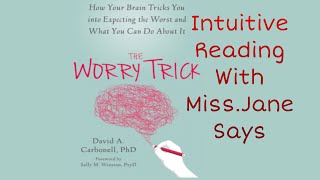 The Worry Trick #intuitivereading #bookclubdiscussion #anxietyawareness #anxietysupport