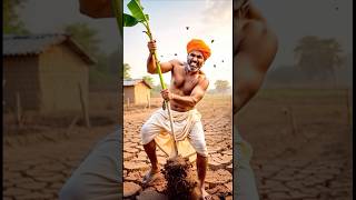 #Monkey and the Banana Tree #ai#monkey#farmer