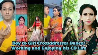 Boy to Girl Crossdresser Dancer with amazing dancing skills