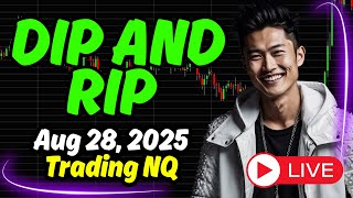 LIVE Day Trading the Nasdaq Futures💰Aug 28, 2025
