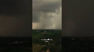 it's raining over there🌧