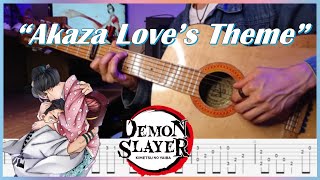 【TABS】Kimetsu No Yaiba Infinity Castle OST - Akaza's Love Theme (Guitar Cover by Luis Téllez Music)