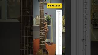 Eid Mubarak🌙✨ Guess this song #guitar #eid #eidmubarak #eidspecial #gutarlesson