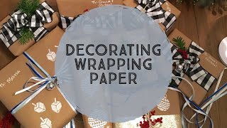 Decorating Wrapping Paper
