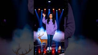 Girl’s Magical Transformation Into Deer & Dove Queen on Stage ✨🦌🕊️ #shorts #fyp #magic