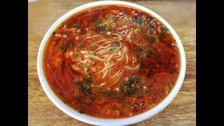 【黄金の福ワンタンまくり】激辛酸辣麺