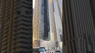 AFTERMATH of Dubai Marina Skyscraper Fire 🔥 | 3,800+ Evacuated!