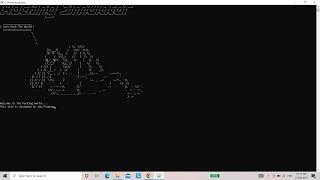 Hacking Simulator using c