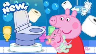 Peppa Pig Tales 2025 🚽 Changing Evie's Nappy 🧷 Toilet Factory Fun! 🧻 BRAND NEW Peppa Pig Episodes