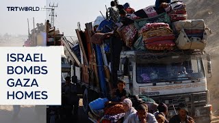 Gaza civilians flee south as Israel strikes residential areas
