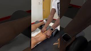 Deep tissue Asmr calf massage #asmr #massage #satisfying #shorts #sportsmassage