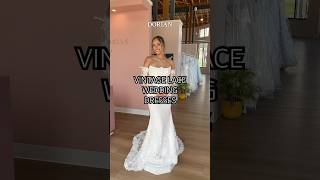 Vintage lace wedding dresses 💌 #sayyestothedress #laceweddingdress #bonbonbelle #2026bride #bride