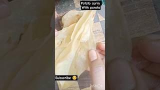 potato fry curry recipe with parota #cooking #pleasesubscribe  welcome#hellofoodies #love