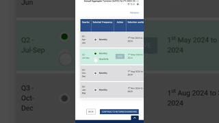 How to opt for a monthly or quarterly GST return? #gst #shorts #ytshorts