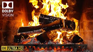 🔥 Cozy Fireplace 4K (LIVE 24/7). Fireplace with Crackling Fire Sounds.