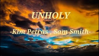 Unholy | Lyrics | Kim Petras,Sam Smith