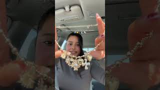 The perfect jewelry for a cutie summer ✈️🥥☀️🌊 #jewelry #summerjewellery #tjmaxxhaul #shopwithme