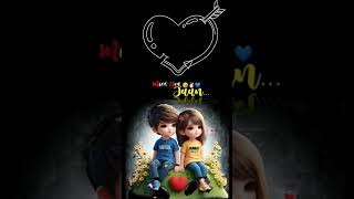N🥰latest love name stetus 💞#nameart video!!whatsapp stetus #youtubeshorts #love #trending #song