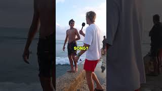 Asking Hawaii locals what their favorite local song is! #hawaii #islandmusic #shorts