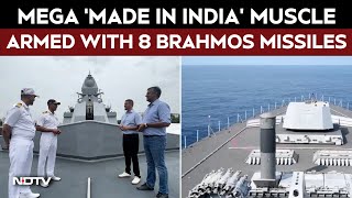 Indian Navy Commissions 2 Nilgiri-Class Frigates Armed With BrahMos