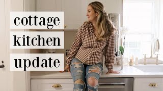 Remodeling our fixer upper kitchen Pt. 2 | flooring, countertops, paint, sink & more!