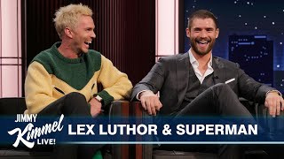 デヴィッド・コレンスウェットとニコラス・ホルト、『スーパーマン』のオーディションとジェームズ・ガン監督との共演について語る