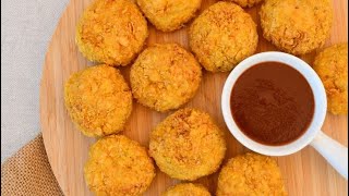 Nuggets de pollo casero saludable Keto