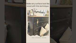 Faux Wood | Full episode in Boutique Furniture Playlist #furnitureflipper