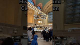 Unique history of Grand Central Station in New York City! #nyc #newyorkcity #grandcentral #nyclife