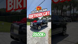50万ドル以上のカスタム仕様のロールスロイス カリナン🔥😎 #shorts #rollsroycecullinan