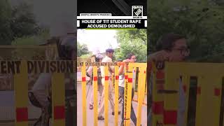 Bhopal police conducts demolition driver over house of TIT college student rape accused