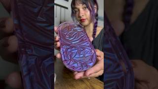 Epoxy Resin That Looks Like Fabric 😍 #diy #resin #epoxyresinart