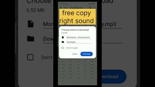 free copy right sound || how to free copy right sound || #sh#viralvideo #free #youtubeshorts#fyp#vir