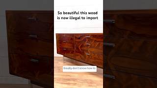 Brazilian Rosewood Beauty #furniturerestoration #diy #midcenturymodern #rosewood #furnitureflip #mcm