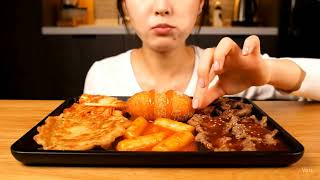 Ultimate Crunchy Korean ASMR Bites 🍗🔥 | 바삭한 한국 음식 먹방 