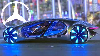 Mercedes-Benz Vision AVTR on the strip of Las Vegas