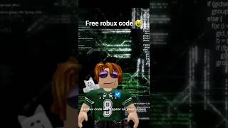 free robux code #roblox #robux #fy