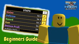 Blox fruits beginners guide