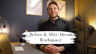 Transforming an Ugly Basement into the Ultimate Desk Setup – Before & After!