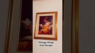 Прогулка по винтажному магазину в Швейцарии 🌺🤎 Атмосферные вещи #slowliving #vintage"