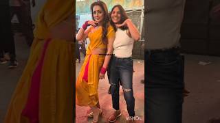 #trisha From The Set Of 😍😘 #Goat #thalapathyvijay #vijay Shooting Spot #goatmovie #newstamilglitz