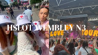harry styles love on tour 2023 - wembley n3 | front pitch vlog
